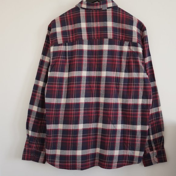 NWT Windriver red stretch plaid flannel shirt XL - Picture 2 of 9